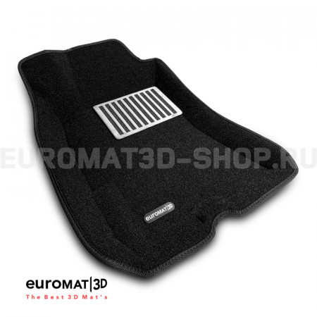 Текстильные 3D коврики Euromat3D Lux в салон для Subaru Outback (2002-2009) № EM3D-004707