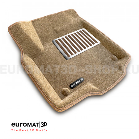 Текстильные 3D коврики Euromat3D Lux в салон для Land Rover Range Rover Evoque (2011-2018) № EM3D-003103T Бежевые Текстильные 3D коврики Euromat3D Lux в салон для Land Rover Range Rover Evoque (2011-2018) № EM3D-003103T Бежевые