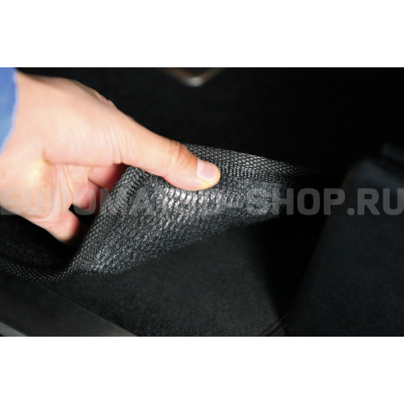 Текстильные 3D коврики Euromat3D Premium в салон для Mercedes GLC-Class (X253) (2015-2022) № EMPR3D-003518