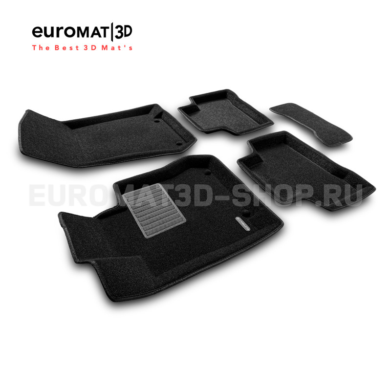 Текстильные 3D коврики Euromat3D Premium в салон для Mercedes GLC-Class (X253) (2015-2022) № EMPR3D-003518 Текстильные 3D коврики Euromat3D Premium в салон для Mercedes GLC-Class (X253) (2015-2022) № EMPR3D-003518