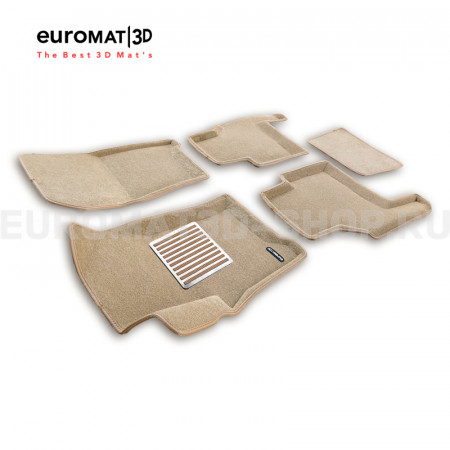 Текстильные 3D коврики Euromat3D Lux в салон для Land Rover Range Rover Sport L320 (2005-2012) № EM3D-003104T Бежевые Текстильные 3D коврики Euromat3D Lux в салон для Land Rover Range Rover Sport L320 (2005-2012) № EM3D-003104T Бежевые