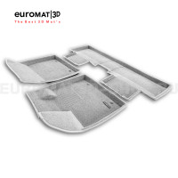Текстильные 3D коврики Euromat3D Business в салон для Geely EX5 EM-i (2025-) № EMC3D-001448S Светло-серые Текстильные 3D коврики Euromat3D Business в салон для Geely EX5 EM-i (2025-) № EMC3D-001448S Светло-серые